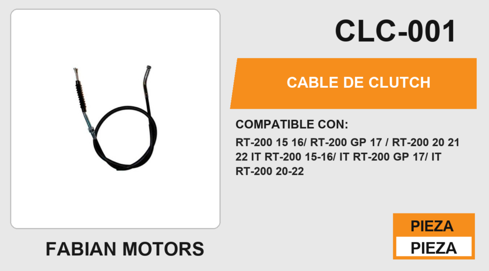 CABLE DE CLUTCH
