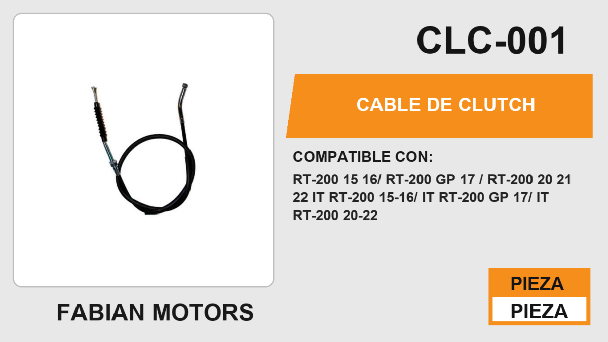 CABLE DE CLUTCH