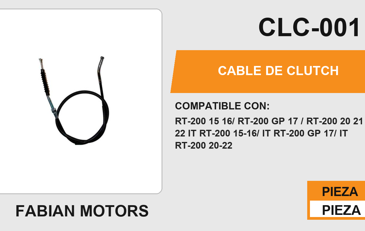 CABLE DE CLUTCH