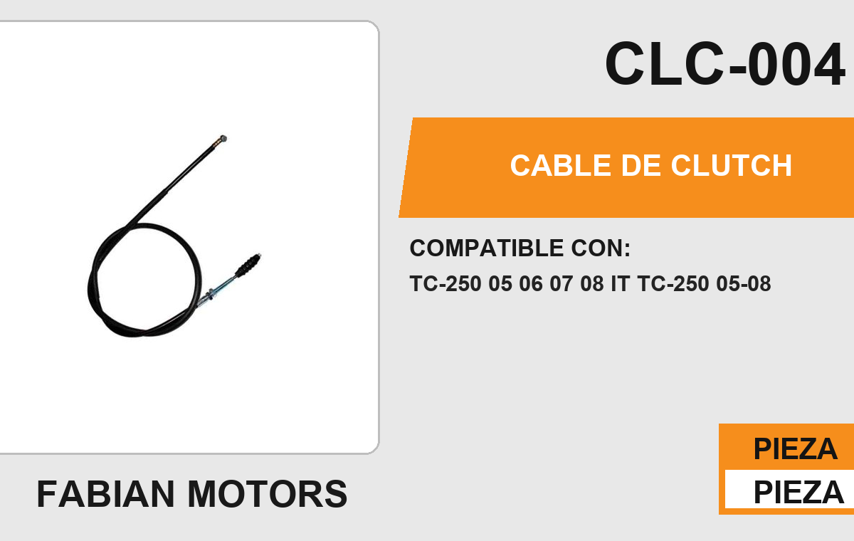 CABLE DE CLUTCH