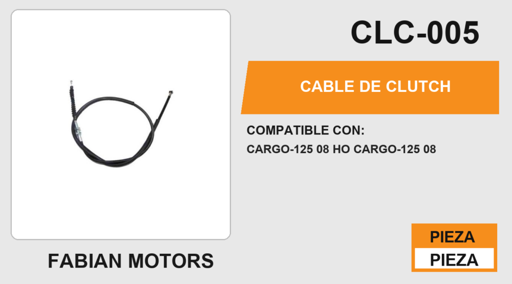 CABLE DE CLUTCH