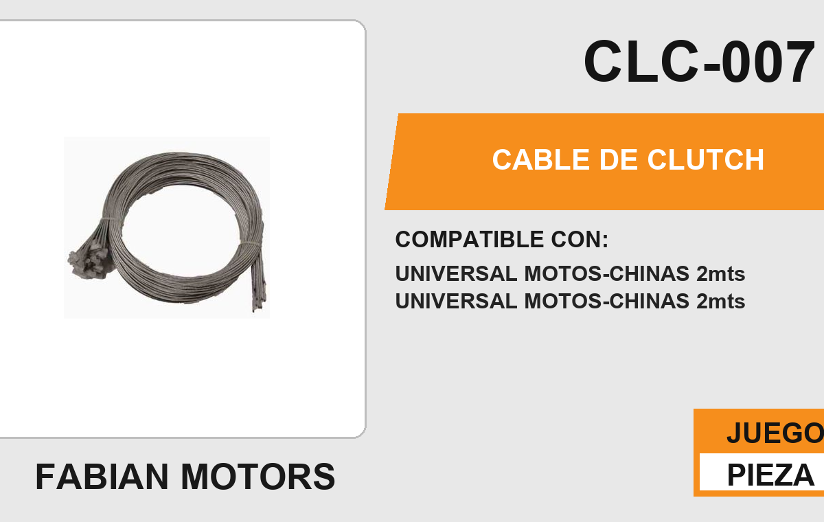CABLE DE CLUTCH