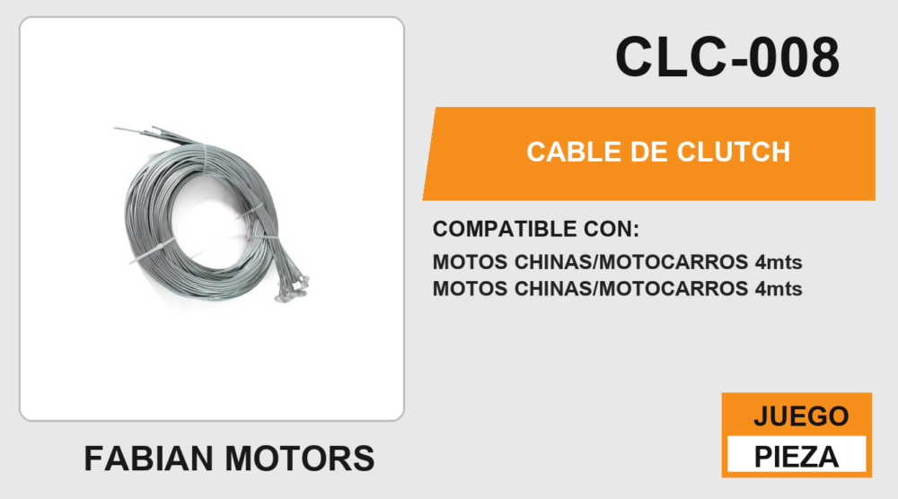 CABLE DE CLUTCH