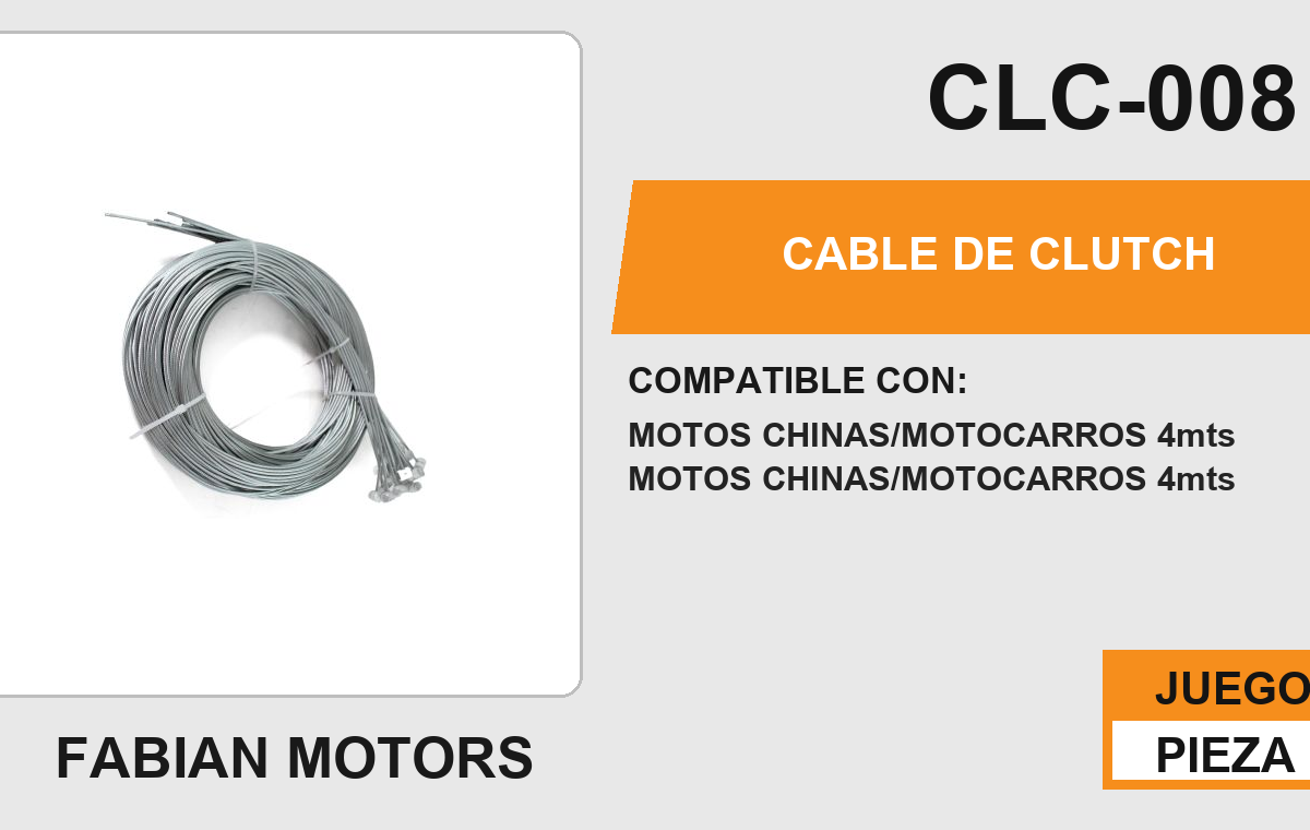 CABLE DE CLUTCH