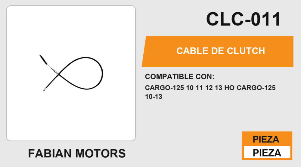 CABLE DE CLUTCH