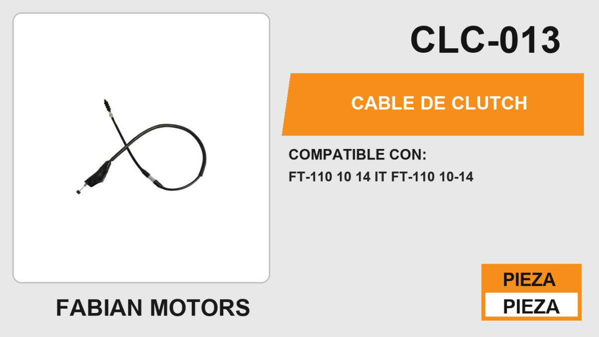 CABLE DE CLUTCH