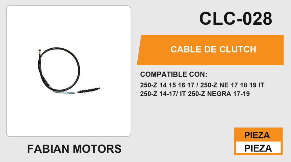 CABLE DE CLUTCH