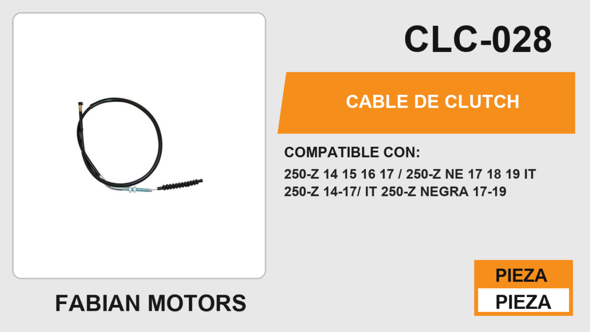 CABLE DE CLUTCH