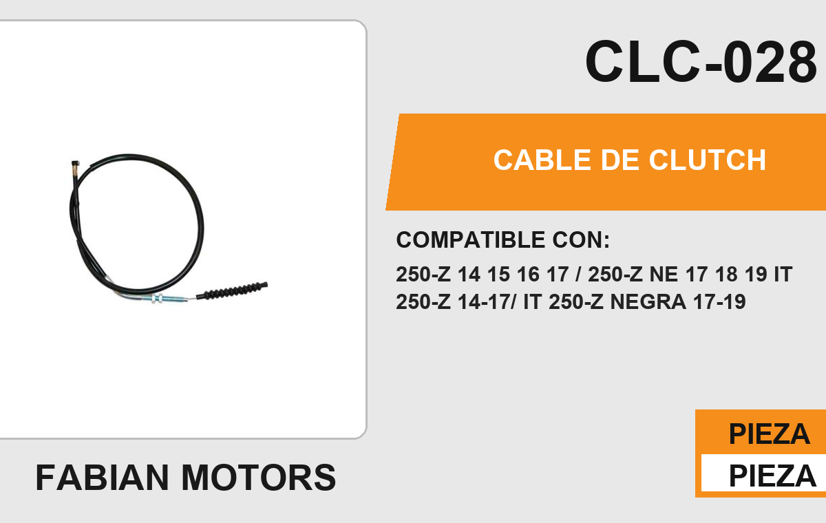 CABLE DE CLUTCH