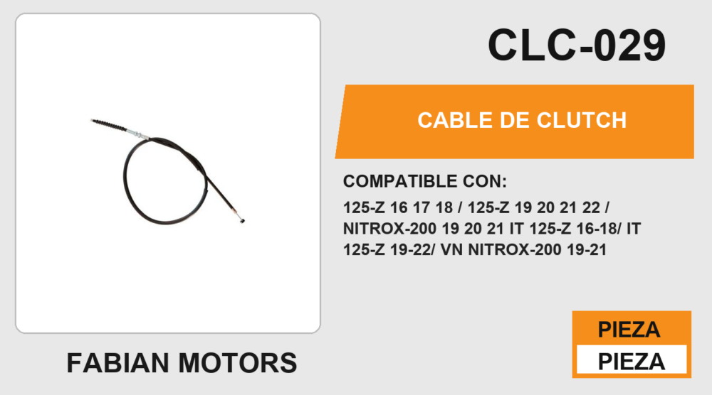 CABLE DE CLUTCH