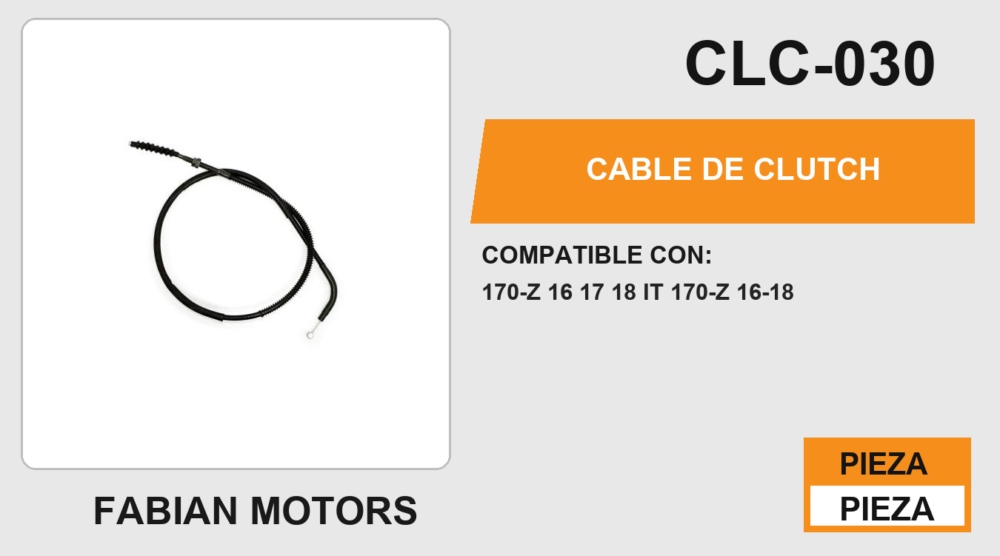 CABLE DE CLUTCH
