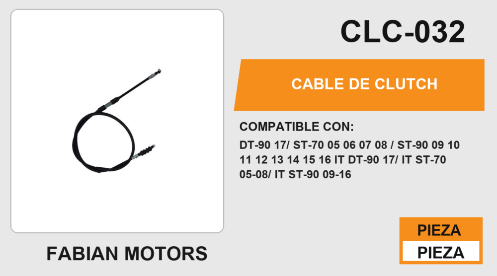 CABLE DE CLUTCH