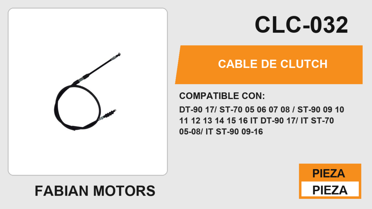 CABLE DE CLUTCH
