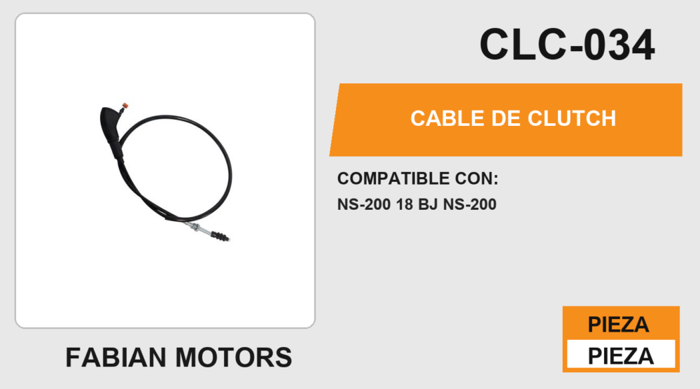 CABLE DE CLUTCH