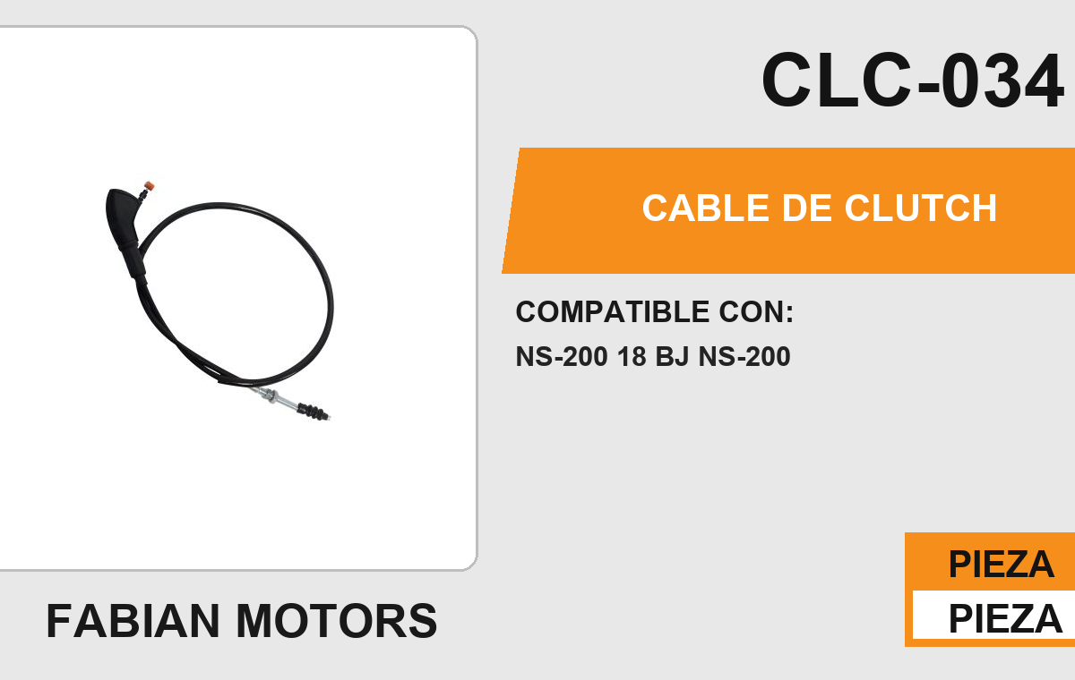 CABLE DE CLUTCH