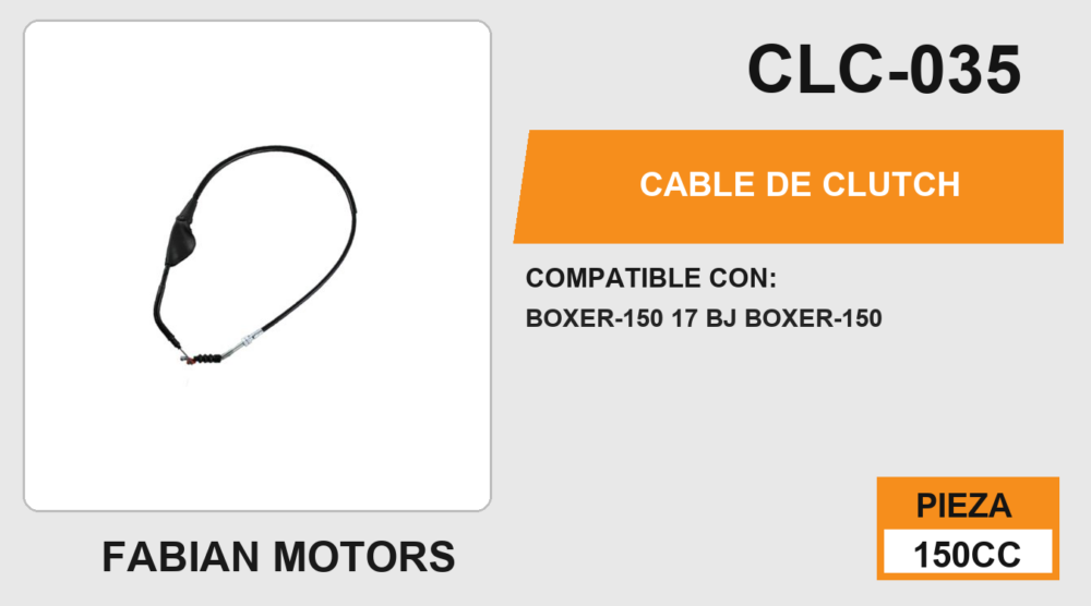 CABLE DE CLUTCH