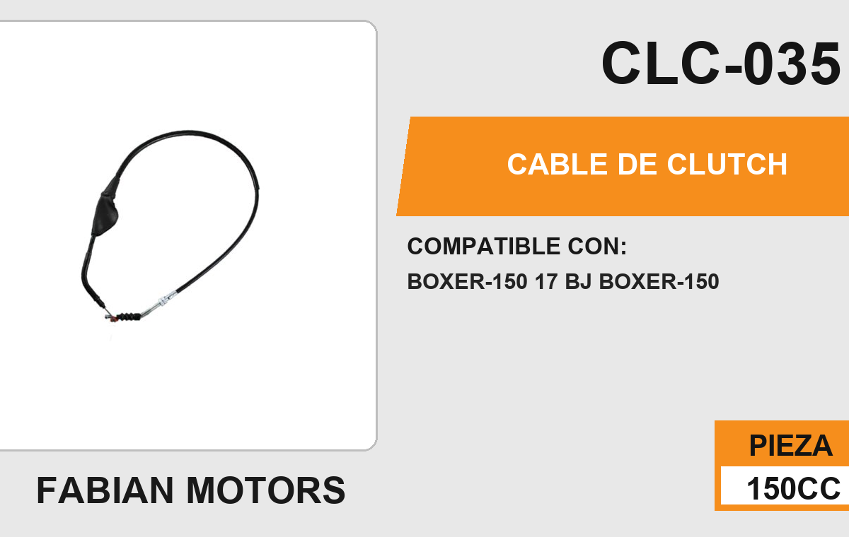 CABLE DE CLUTCH
