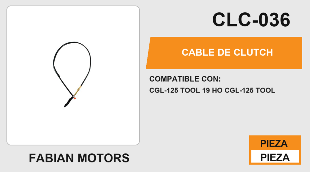 CABLE DE CLUTCH