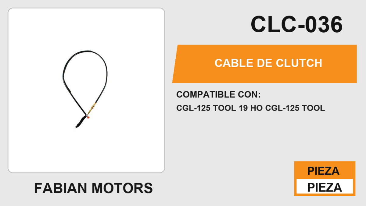 CABLE DE CLUTCH