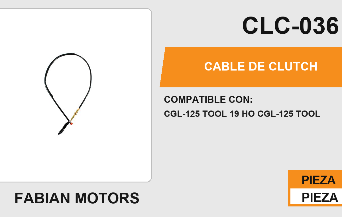 CABLE DE CLUTCH