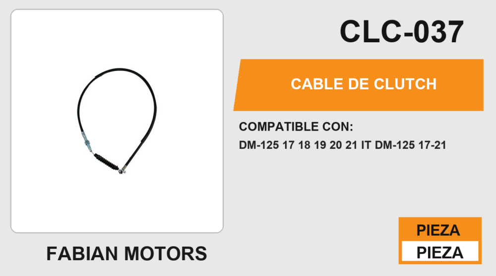 CABLE DE CLUTCH