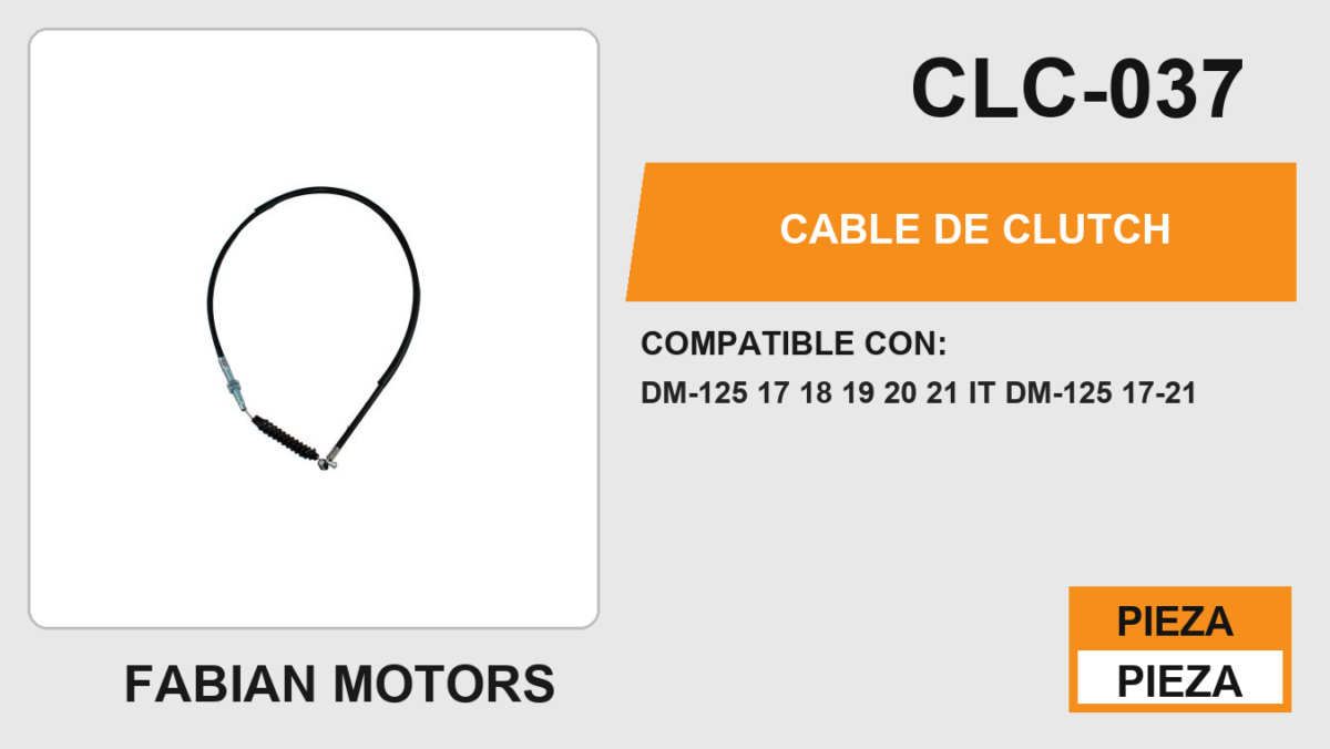CABLE DE CLUTCH