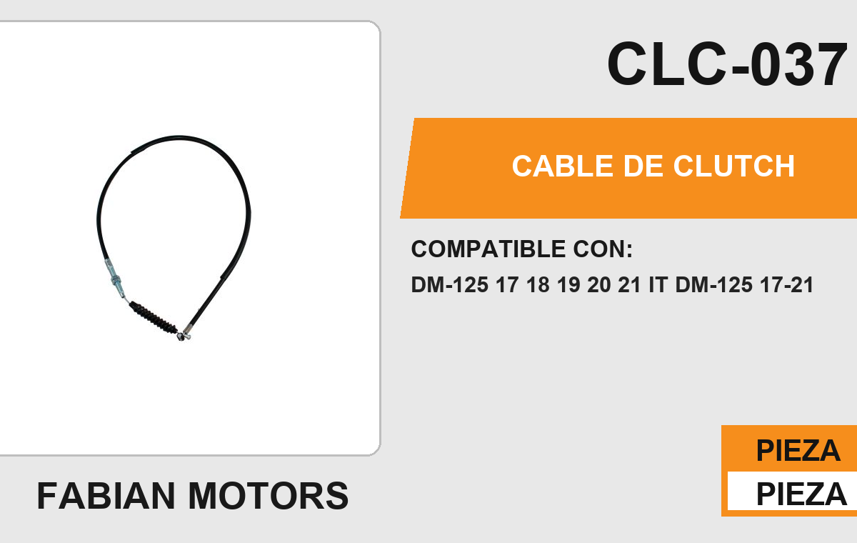 CABLE DE CLUTCH