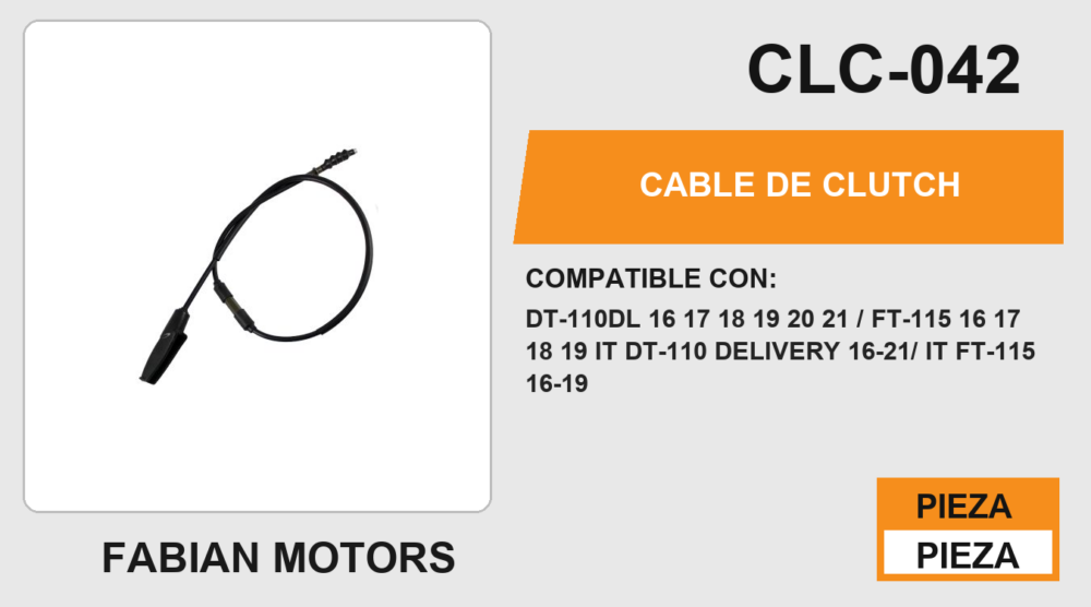 CABLE DE CLUTCH