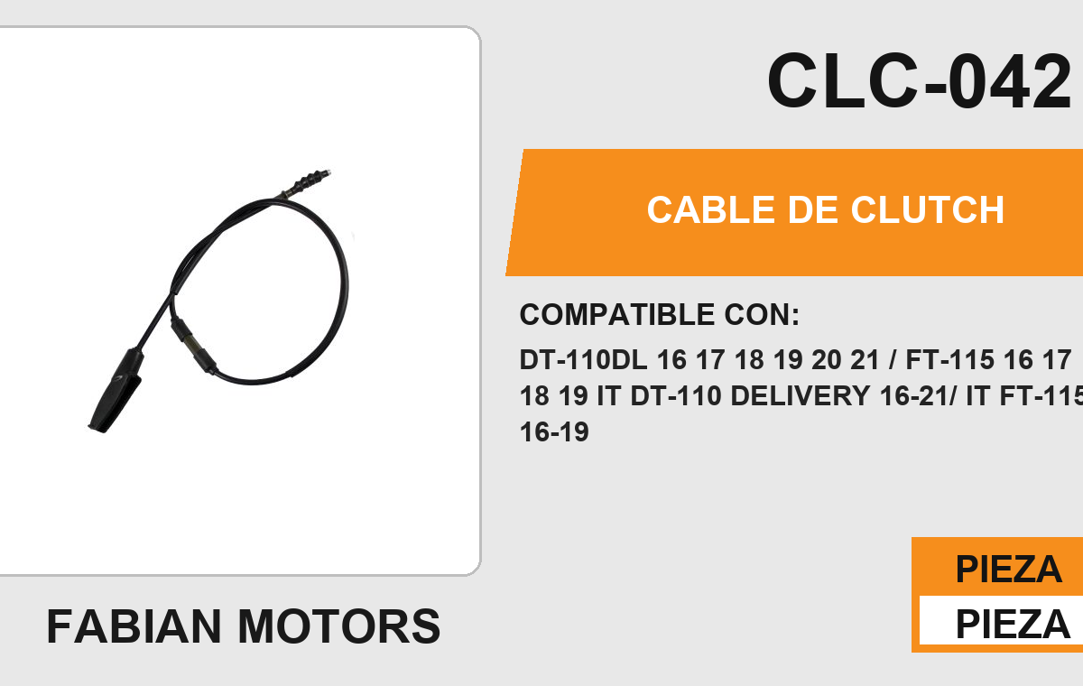 CABLE DE CLUTCH
