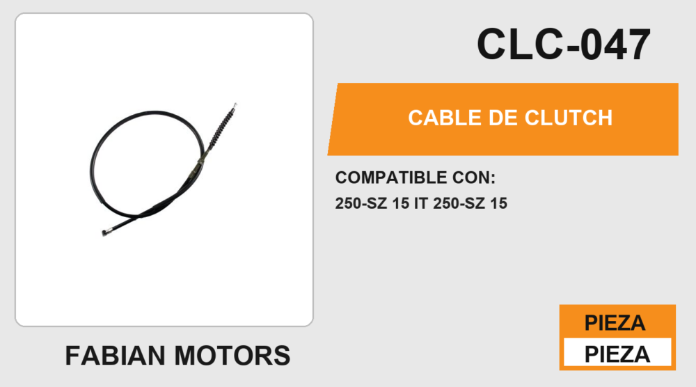 CABLE DE CLUTCH