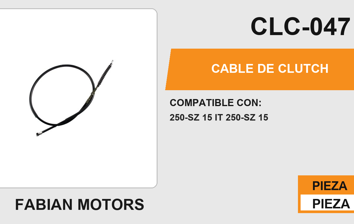 CABLE DE CLUTCH