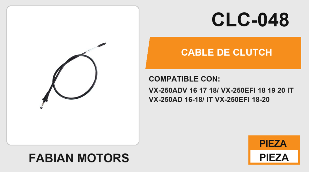CABLE DE CLUTCH