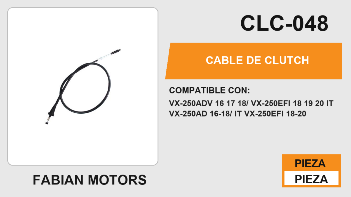 CABLE DE CLUTCH