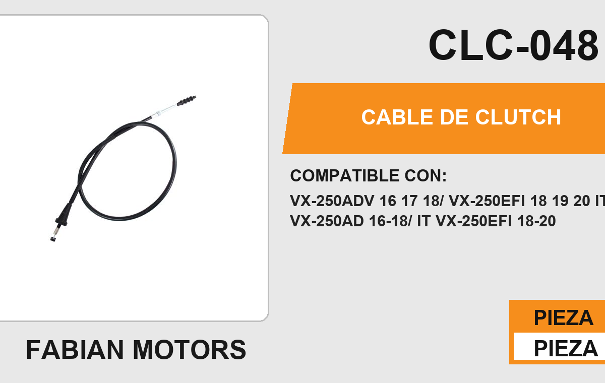 CABLE DE CLUTCH