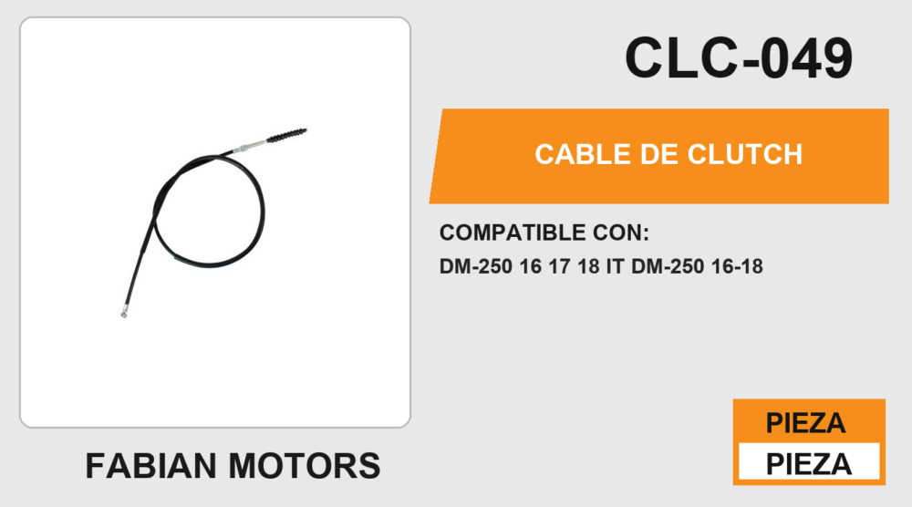 CABLE DE CLUTCH