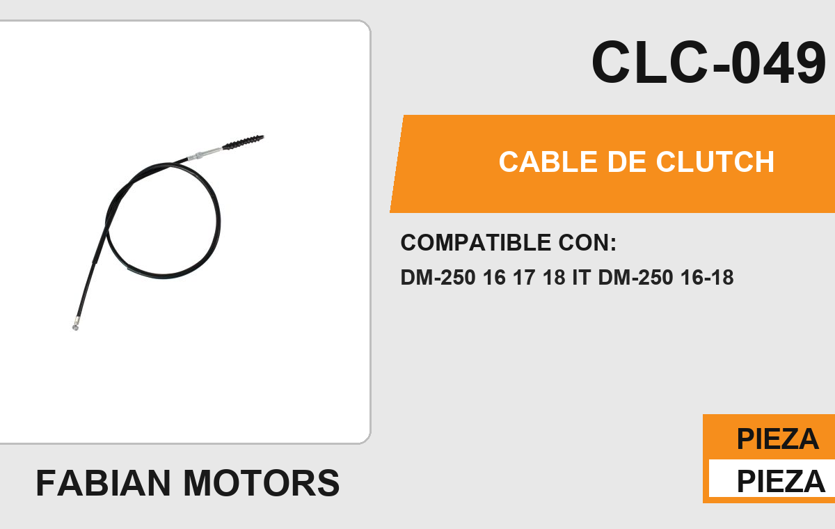 CABLE DE CLUTCH