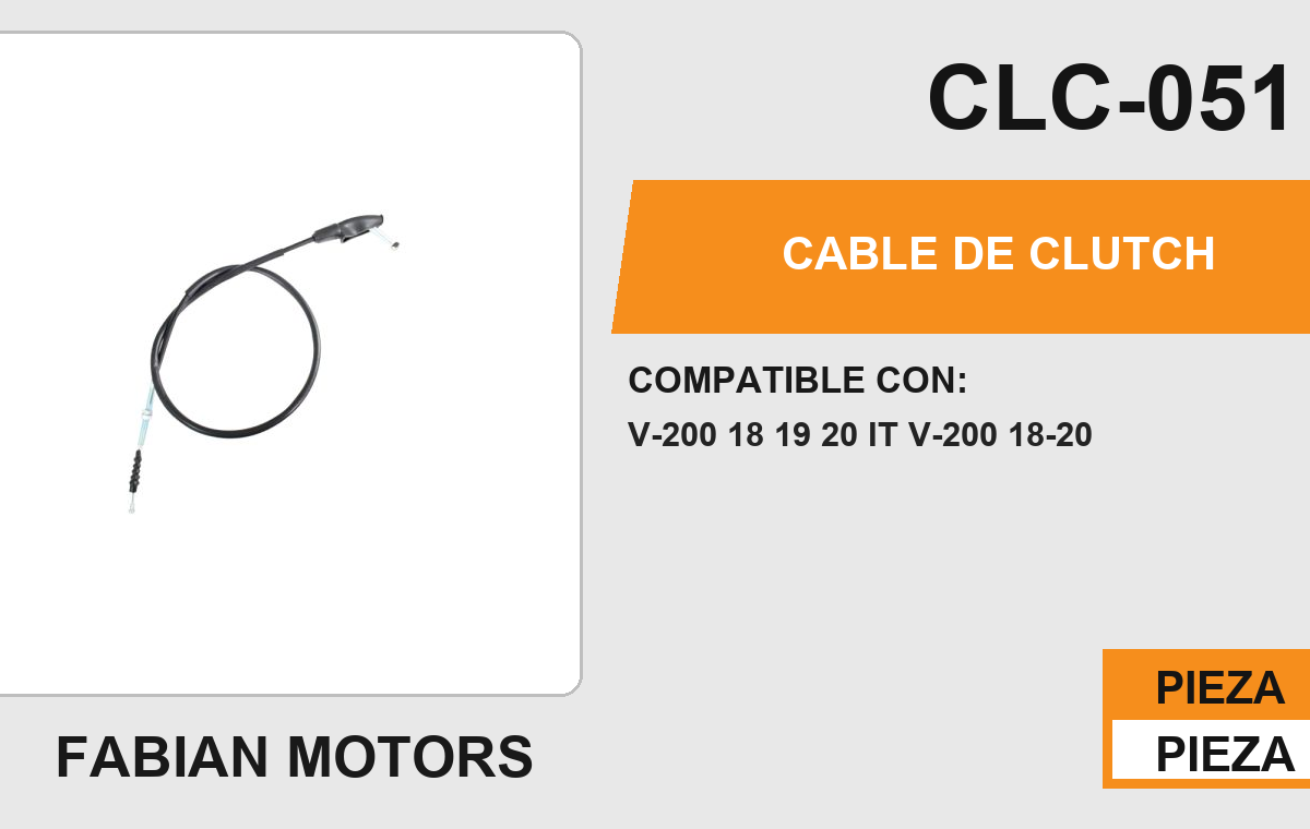 CABLE DE CLUTCH