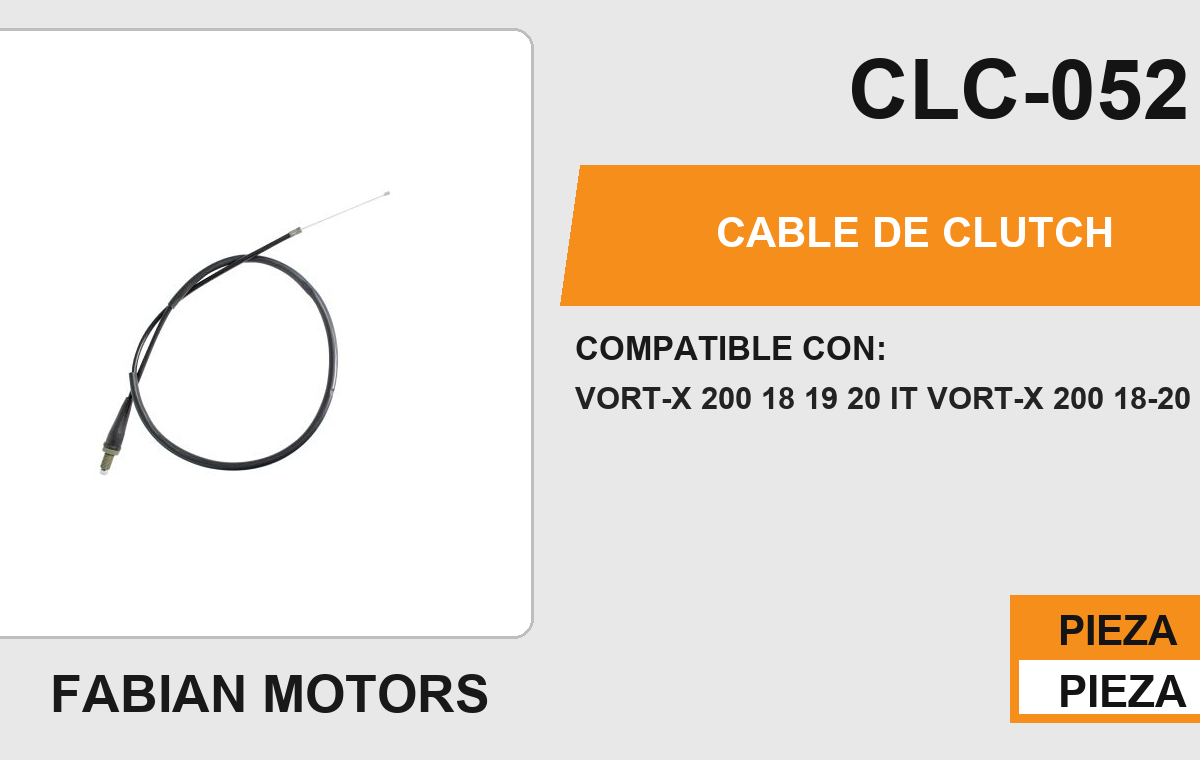 CABLE DE CLUTCH