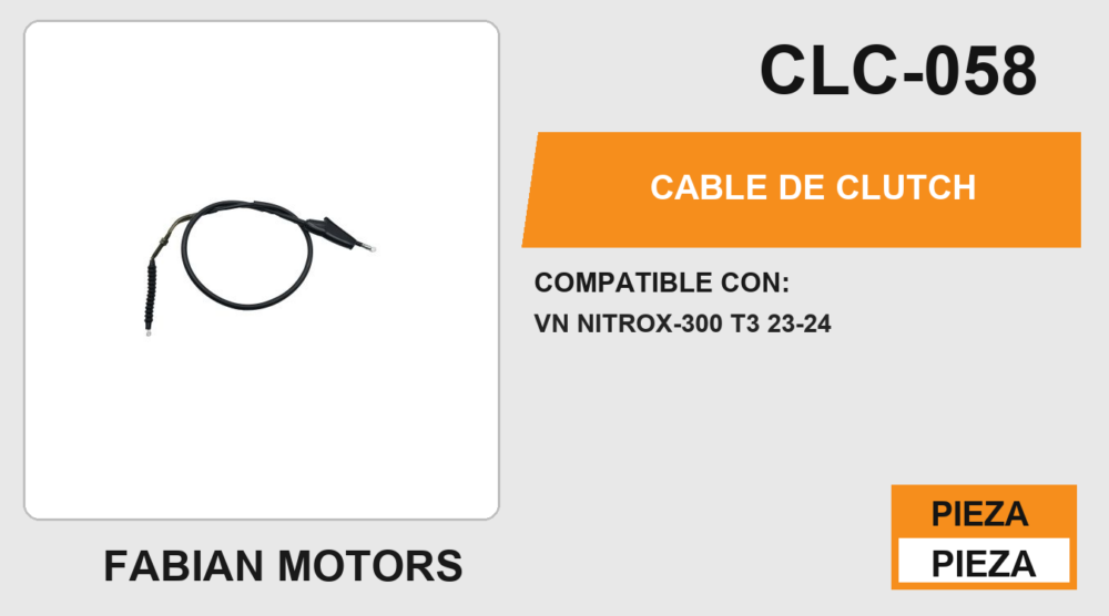 CABLE DE CLUTCH