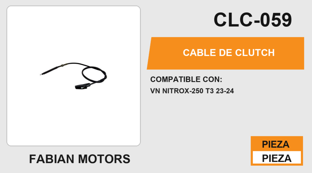 CABLE DE CLUTCH