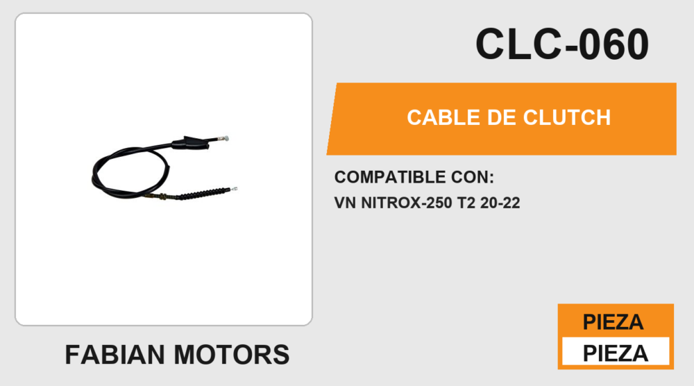 CABLE DE CLUTCH