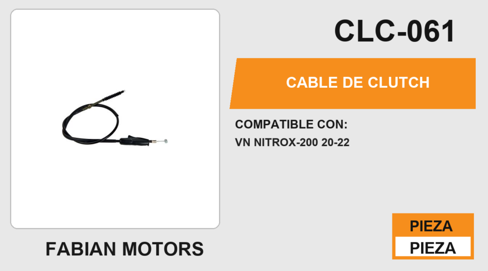 CABLE DE CLUTCH