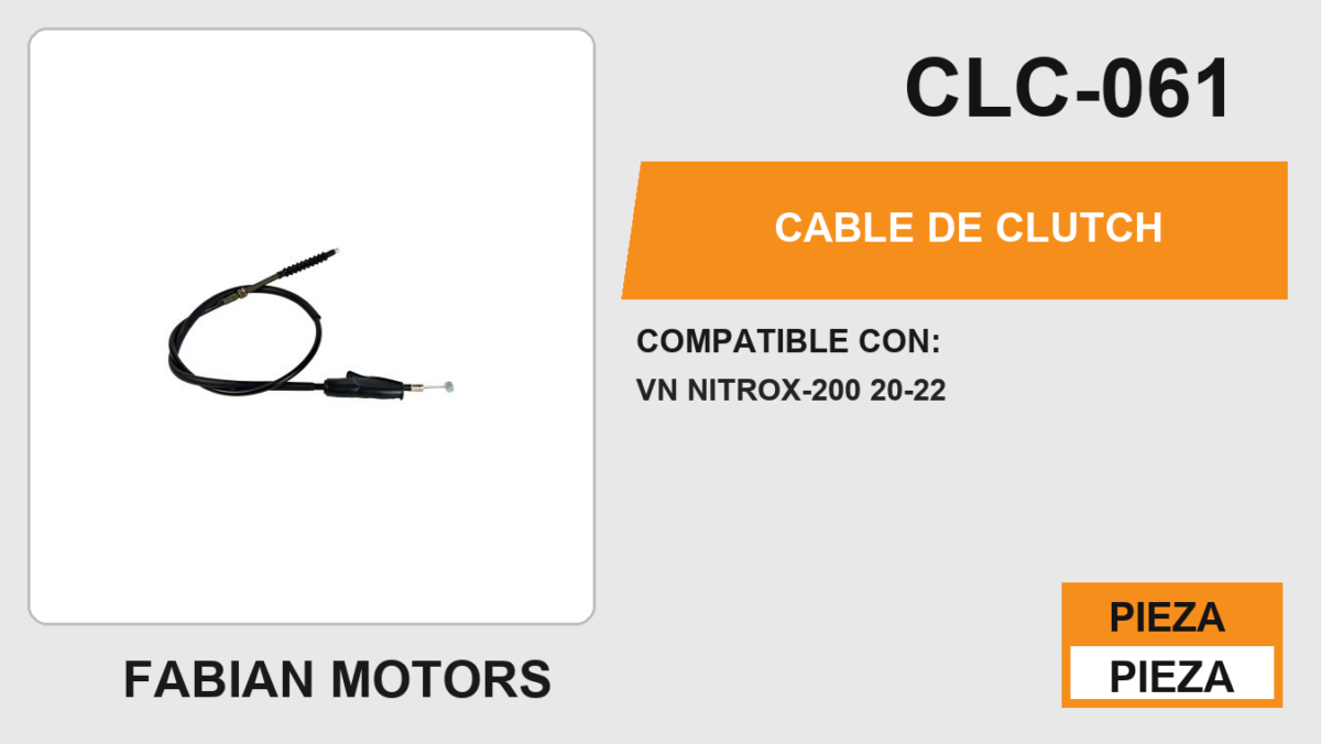 CABLE DE CLUTCH
