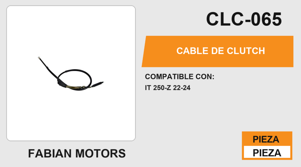 CABLE DE CLUTCH