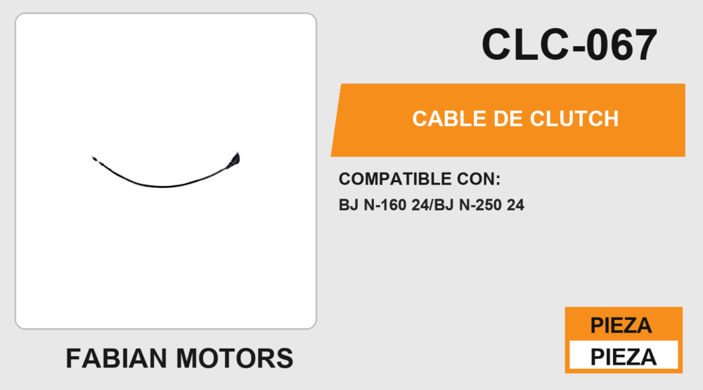 CABLE DE CLUTCH
