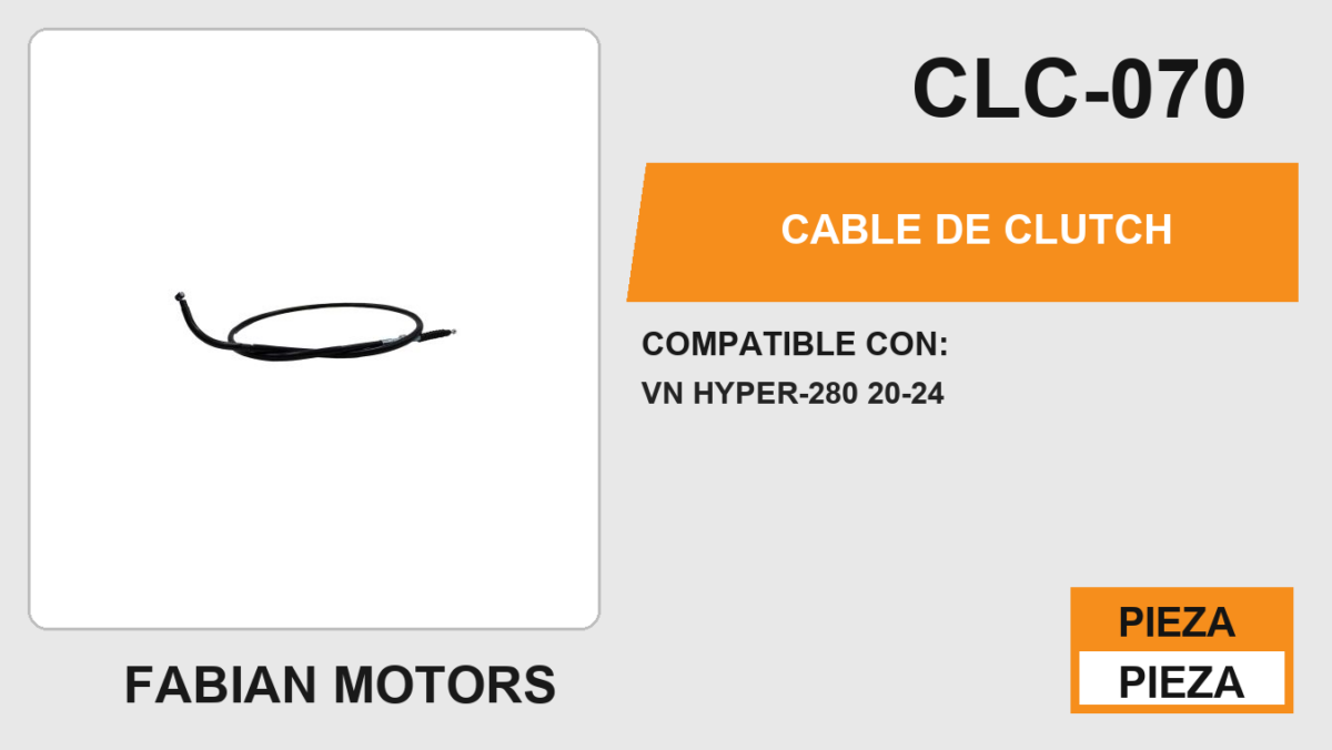 CABLE DE CLUTCH