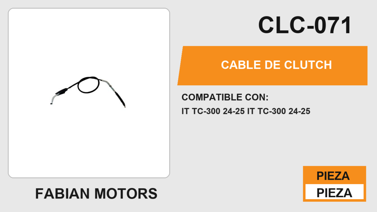 CABLE DE CLUTCH