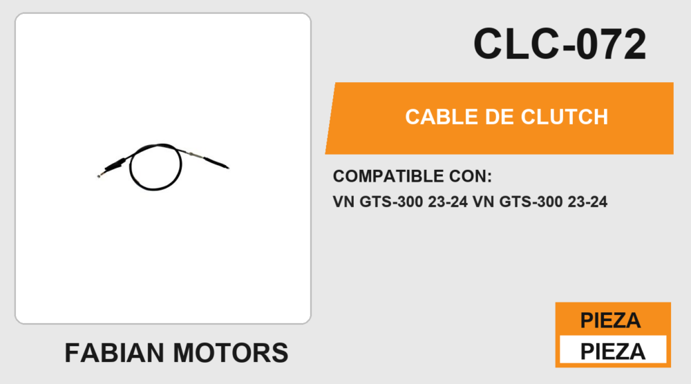 CABLE DE CLUTCH
