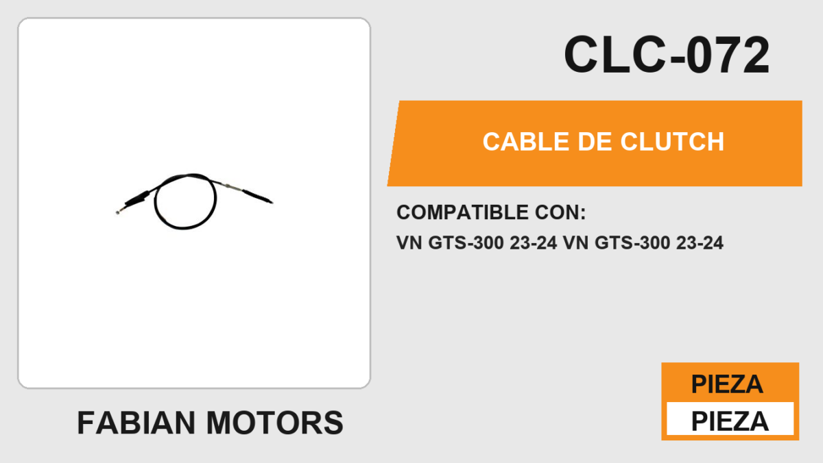 CABLE DE CLUTCH