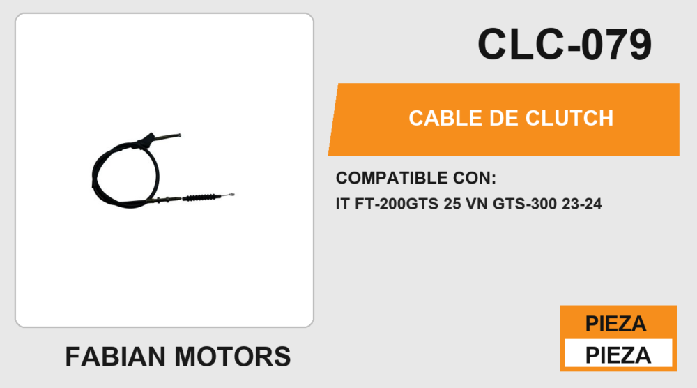 CABLE DE CLUTCH
